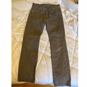 Levi’s Men’s 513 Grey Vintage Jeans